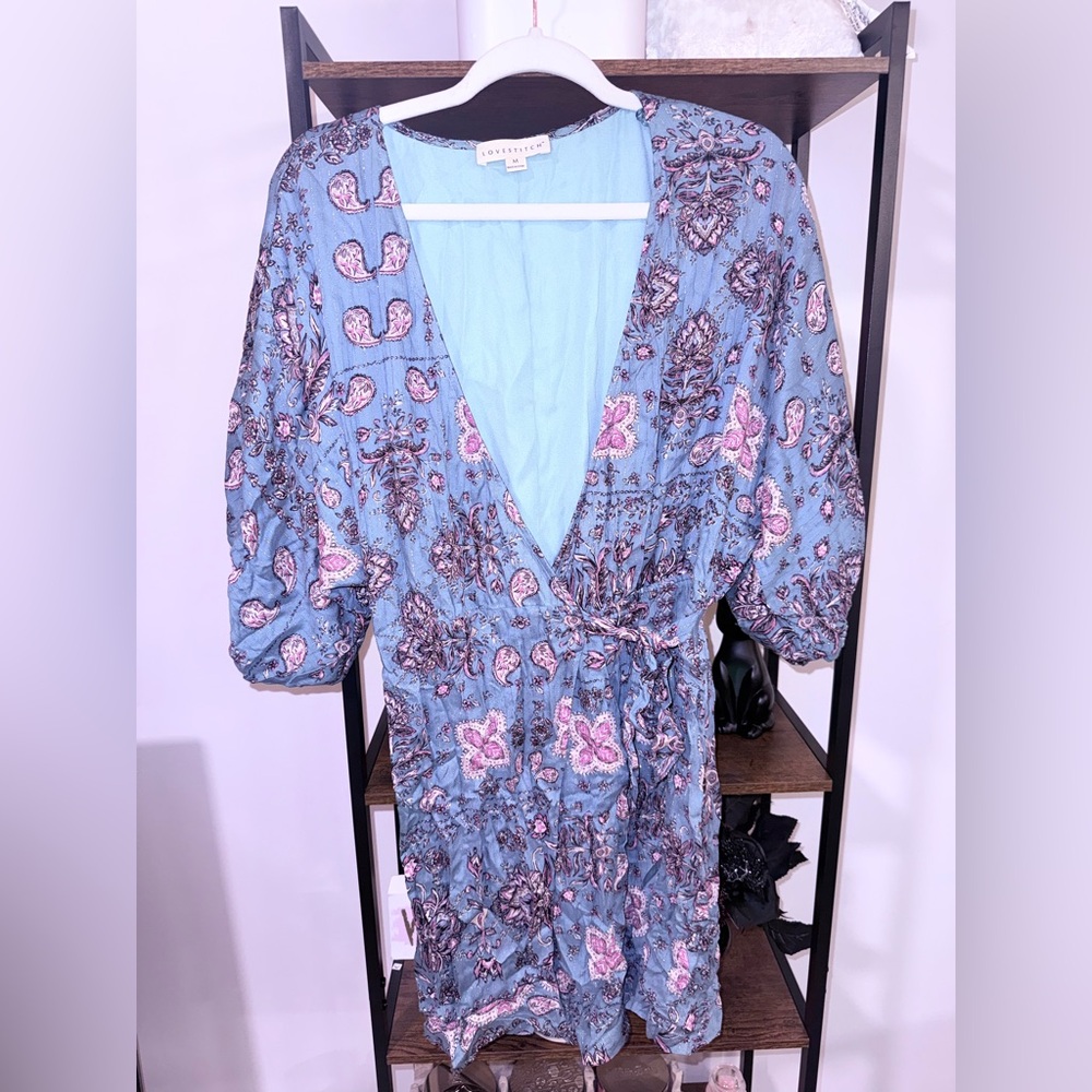 🟡🟡Lovestitch Paisley Dress